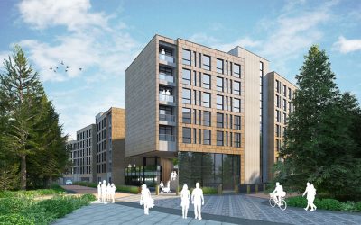 University of Bath goes electric in their 293 room student accommodation.