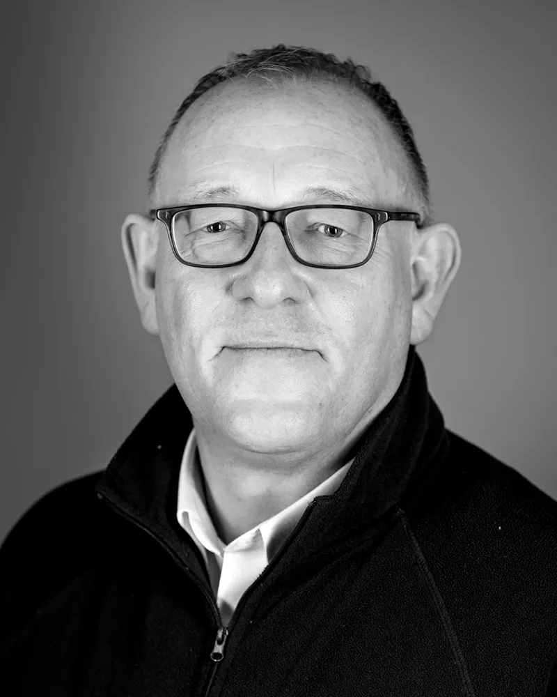 Portrait of Adrian Barber - Marketing Manager