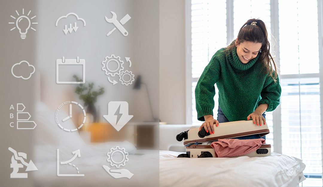 Empty rooms are a waste of space, time & energy