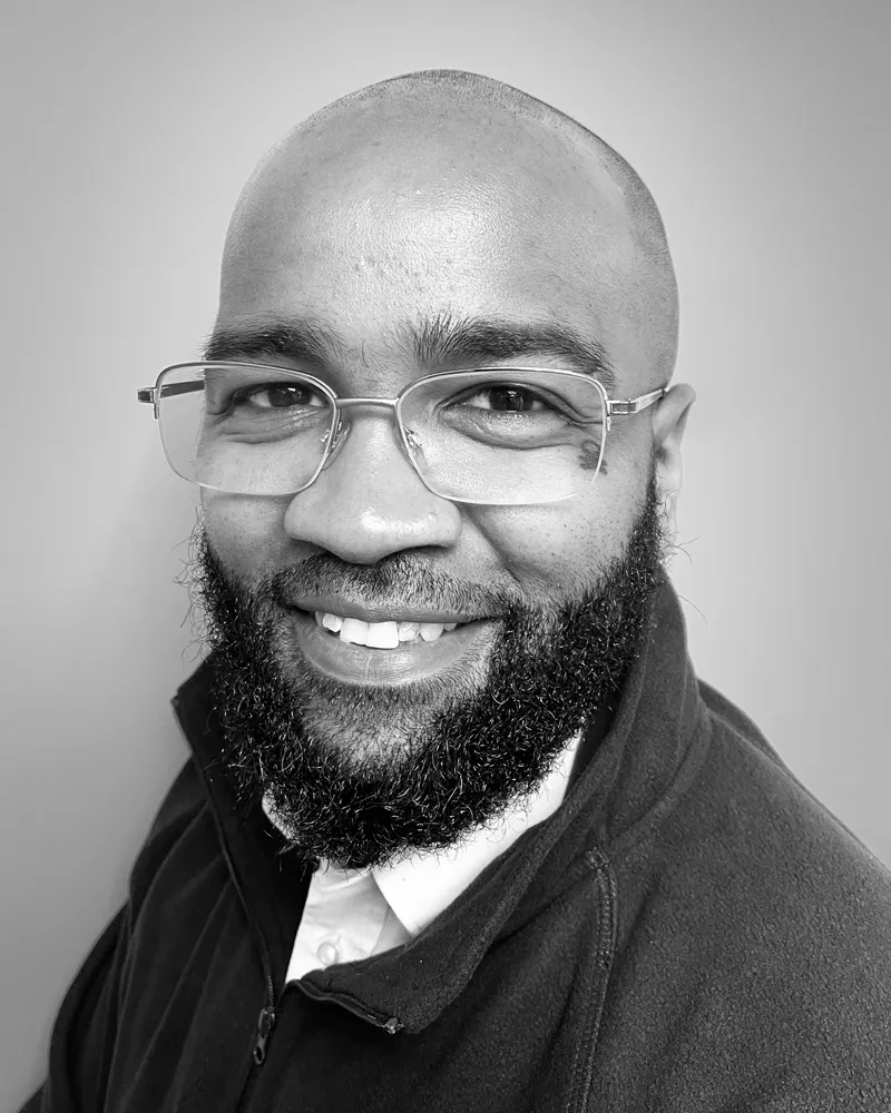 Portrait of Adrian Barber - Marketing Manager